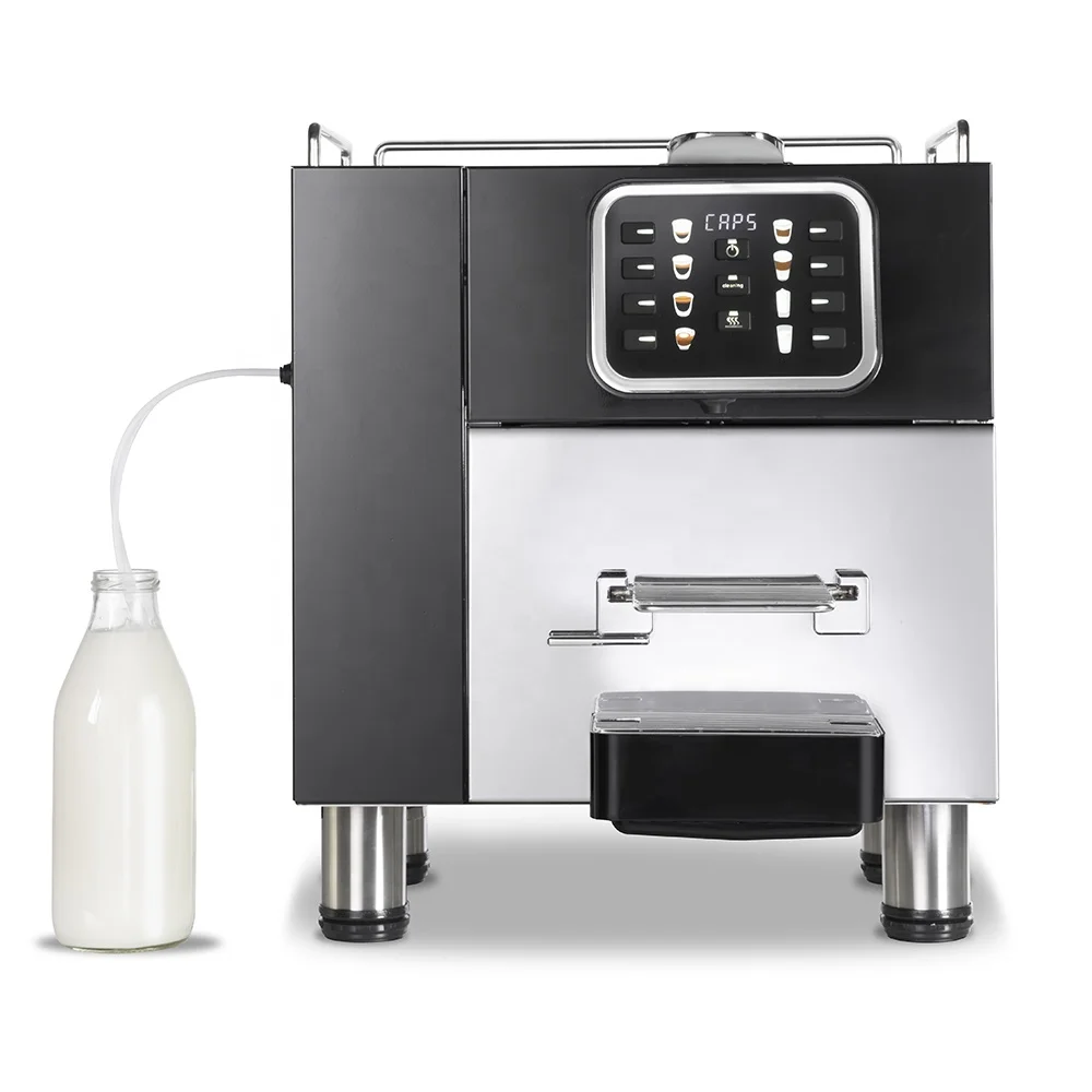 

Factory Automatic Commercial Capsule Coffee Machine With Milk