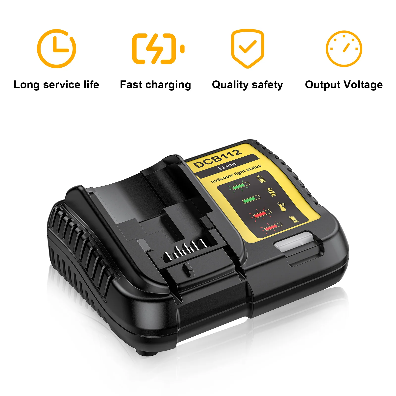 Фото 20 В 9500 мАч аккумулятор для Dewalt DCB200 Сменный аккумулятор для электроинструмента DCB200 DCB180 DCB181 DCB182 DCB206 DCB204 DCB201 DCB184 №5
