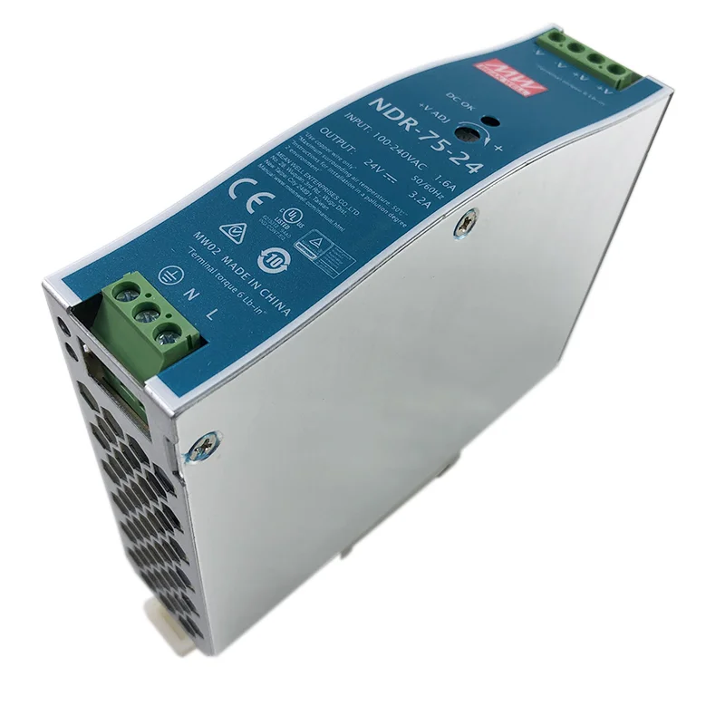 MEAN WELL промышленный импульсный источник питания 75 Вт с одним выходом 12 В 24 48 NDR-75-12