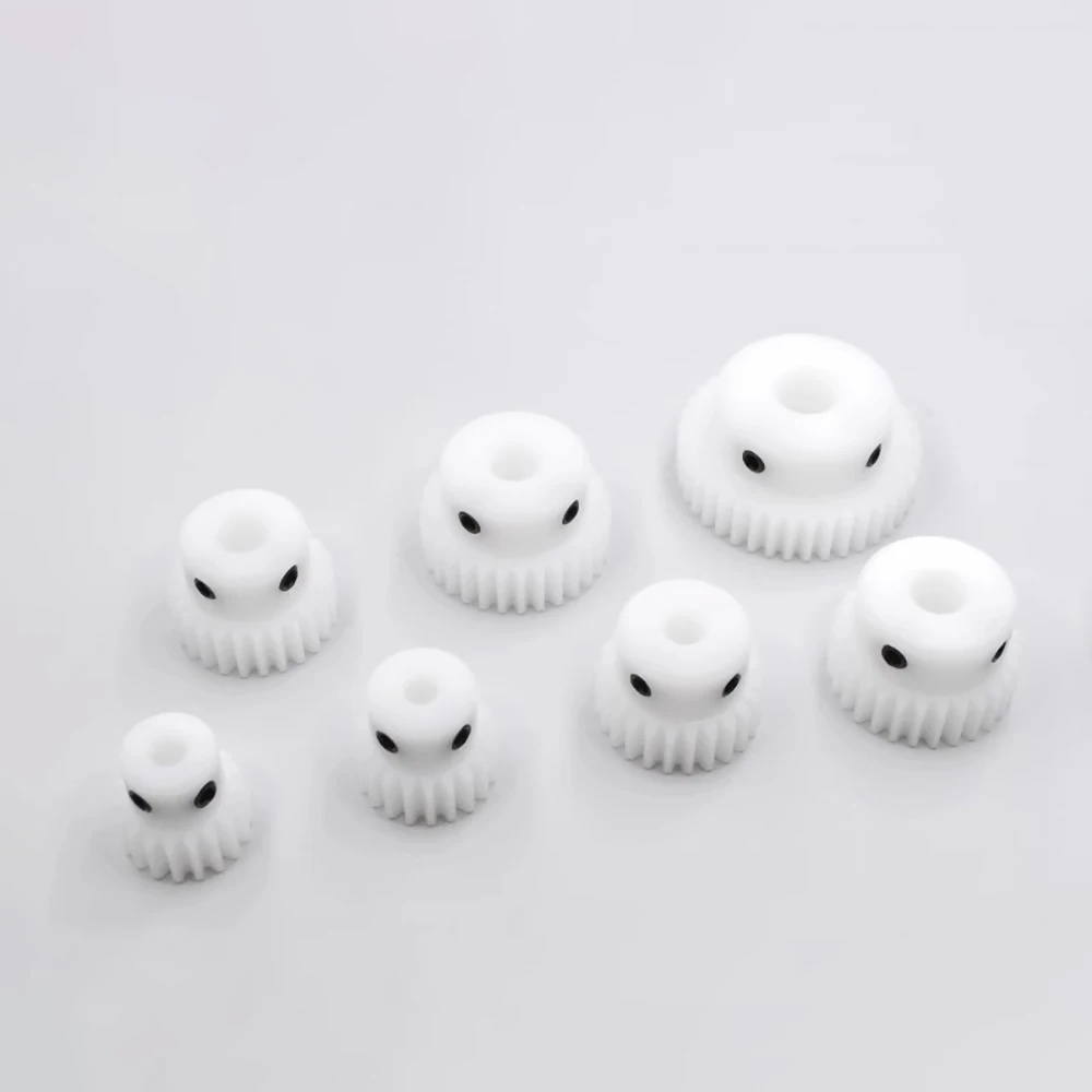 Пластиковая нейлоновая Шестерня 1Mod 15T-40T с шагом 15 16 18 20 22 24 25 до 40 зубьев отверстие
