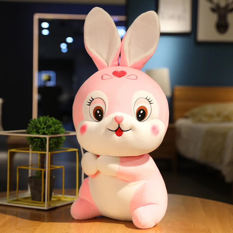 

Cute / Soft / Cartoon / Rabbit Plush Toy / Mascot of The Year of The Rabbit / Children's Birthday Gift / New Year Gift