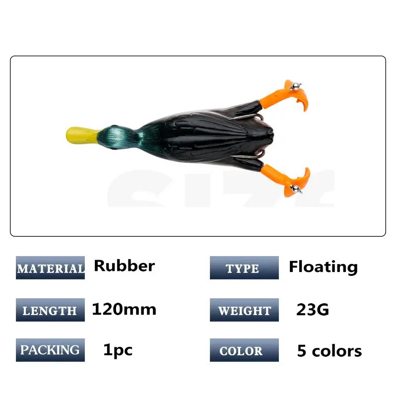 1 шт. рыболовная приманка 120 мм 23 г |