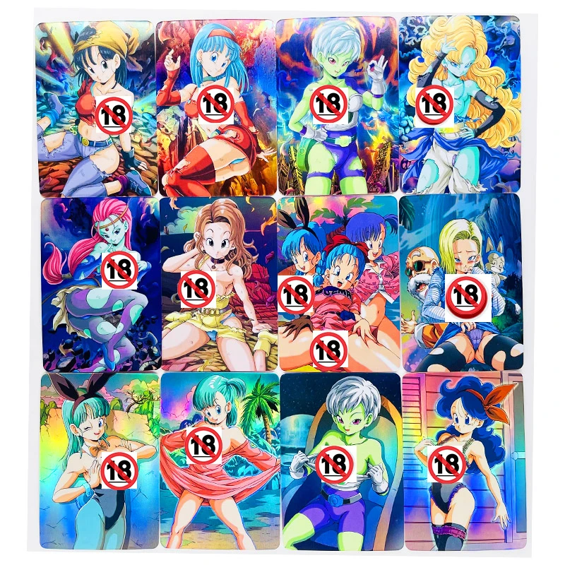 

27pcs/set Super Dragon Ball Z Sexy Gentleman Videl Chichi Bulma Android 18 Heroes Battle Card Ultra Game Collection Cards