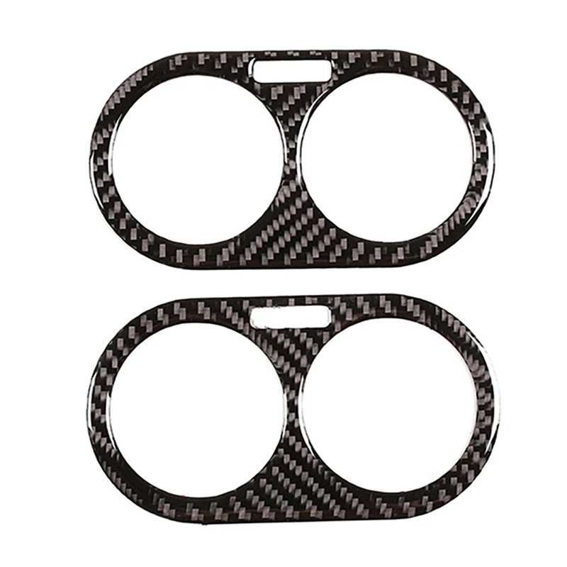 

Car Soft Carbon Fiber Front Air Outlet Cover Trim for Tiguan 2010-2016