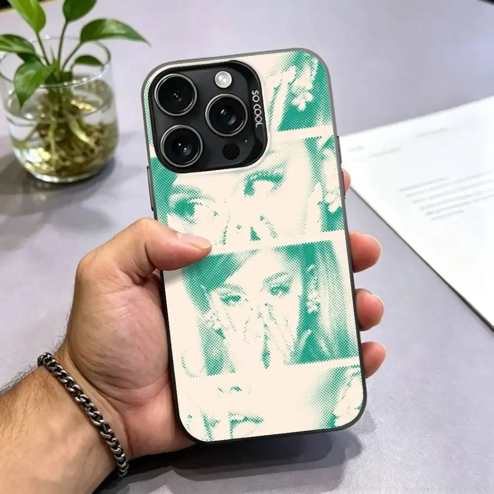 Фото Чехол для телефона Ariana Grande Petal для iPhone 17, 16, 15, 14, 13, 12, 11 Plus, Pro Max, XS, цветной, с серебряным покрытием внутри №5