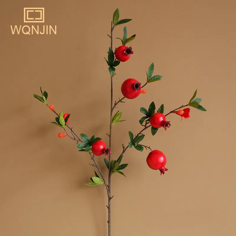 

Искусственные гранаты из шелка WQNJIN