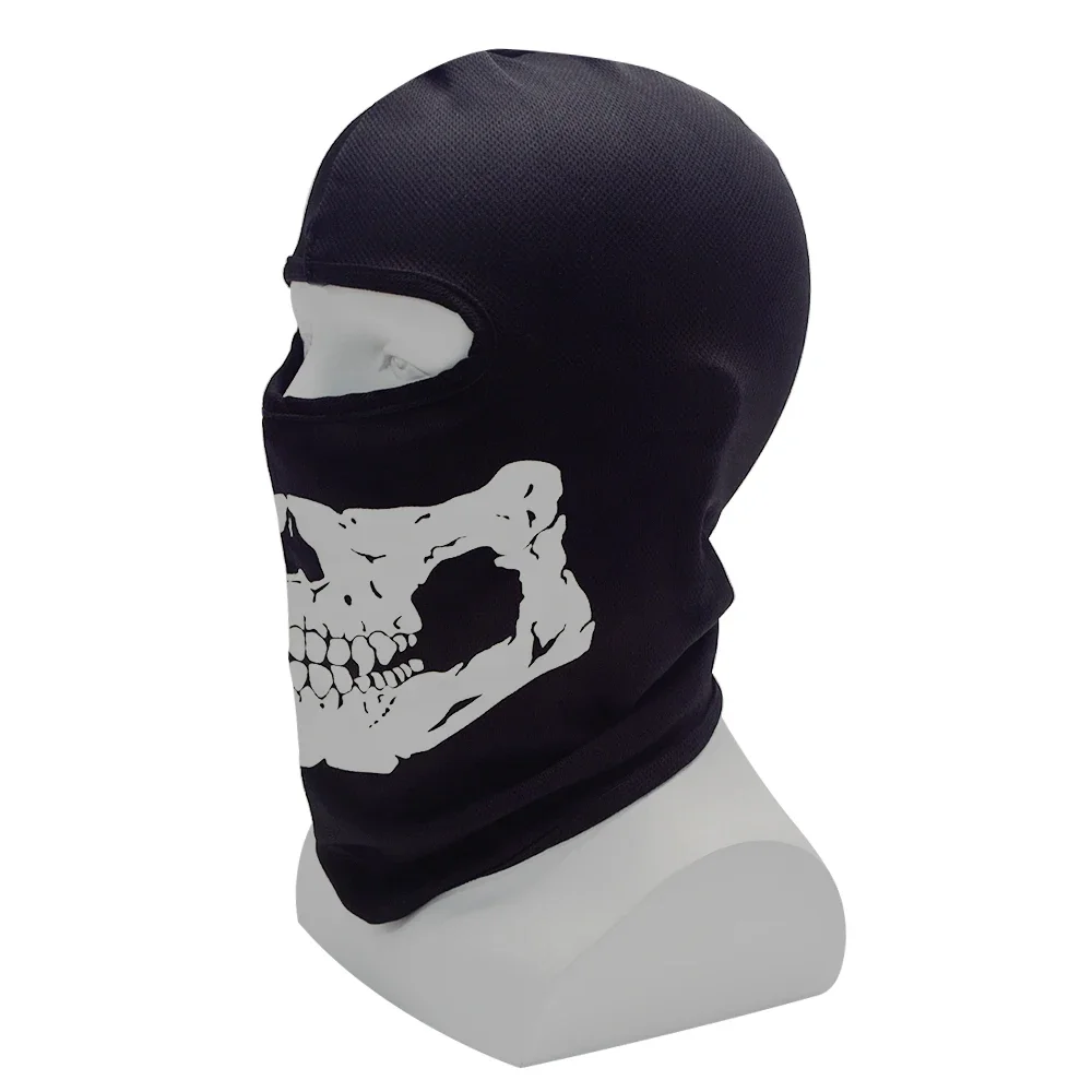 Тактический фосфоресцирующий полный капюшон шлем для страйкбола охоты Wargame