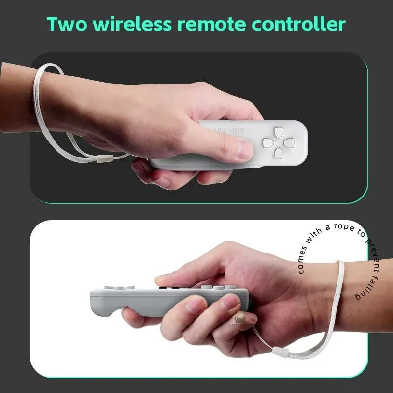 Игровая консоль DATA FROG беспроводная с датчиком движения 2 4 ГГц 1000 игр