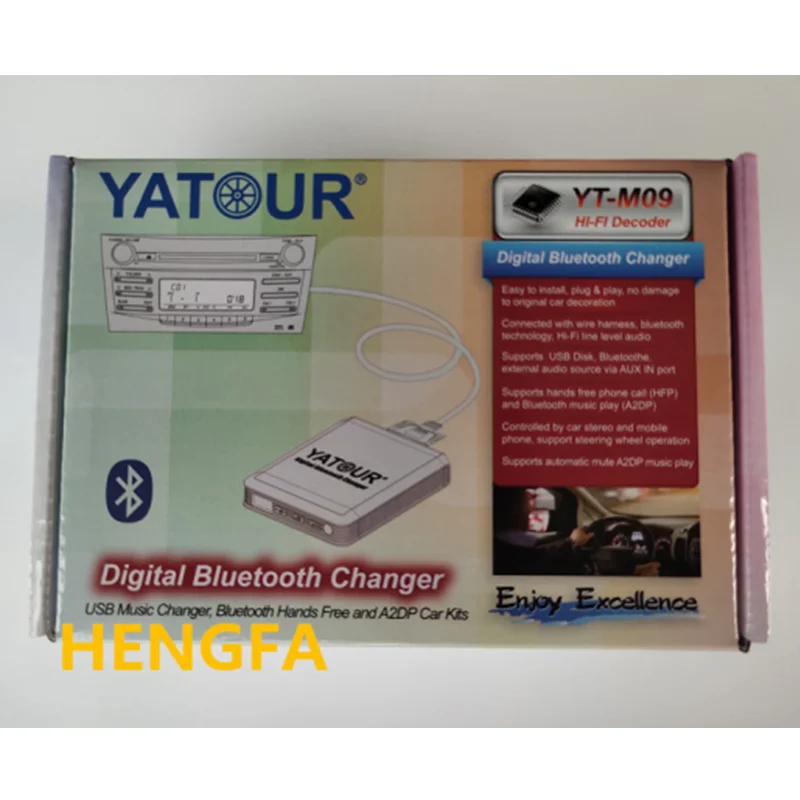 Yatour YTM09 автомобильная аудиосистема Bluetooth USB AUX mp3-интерфейсы для Honda Accord Civic CRV Odyssey автомобильный MP3-плеер (art.: 3920cb1d605ee) - 3920cb1d605ee