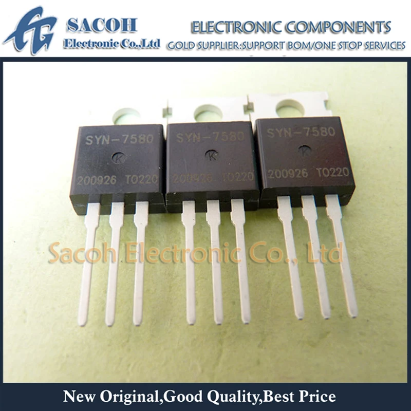 

10Pcs SYN-7580 SYN7580 or SYN7850 TO-220 80A 75V Power MOSFET