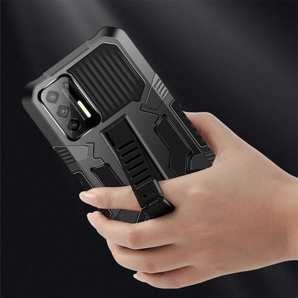 

Motorola Moto G6 Play Rugged Armor TPU Bumper Stand Case For Motorola G6 G8 G9 Play Power Lite Fundas Moto G9 Plus Cover Funda