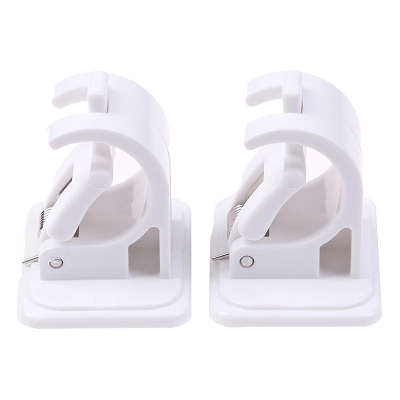 

Traceless Adjustable Household Paste Type Door Curtain Telescopic Rod Clamp Hole Free Hook Bracket Clip