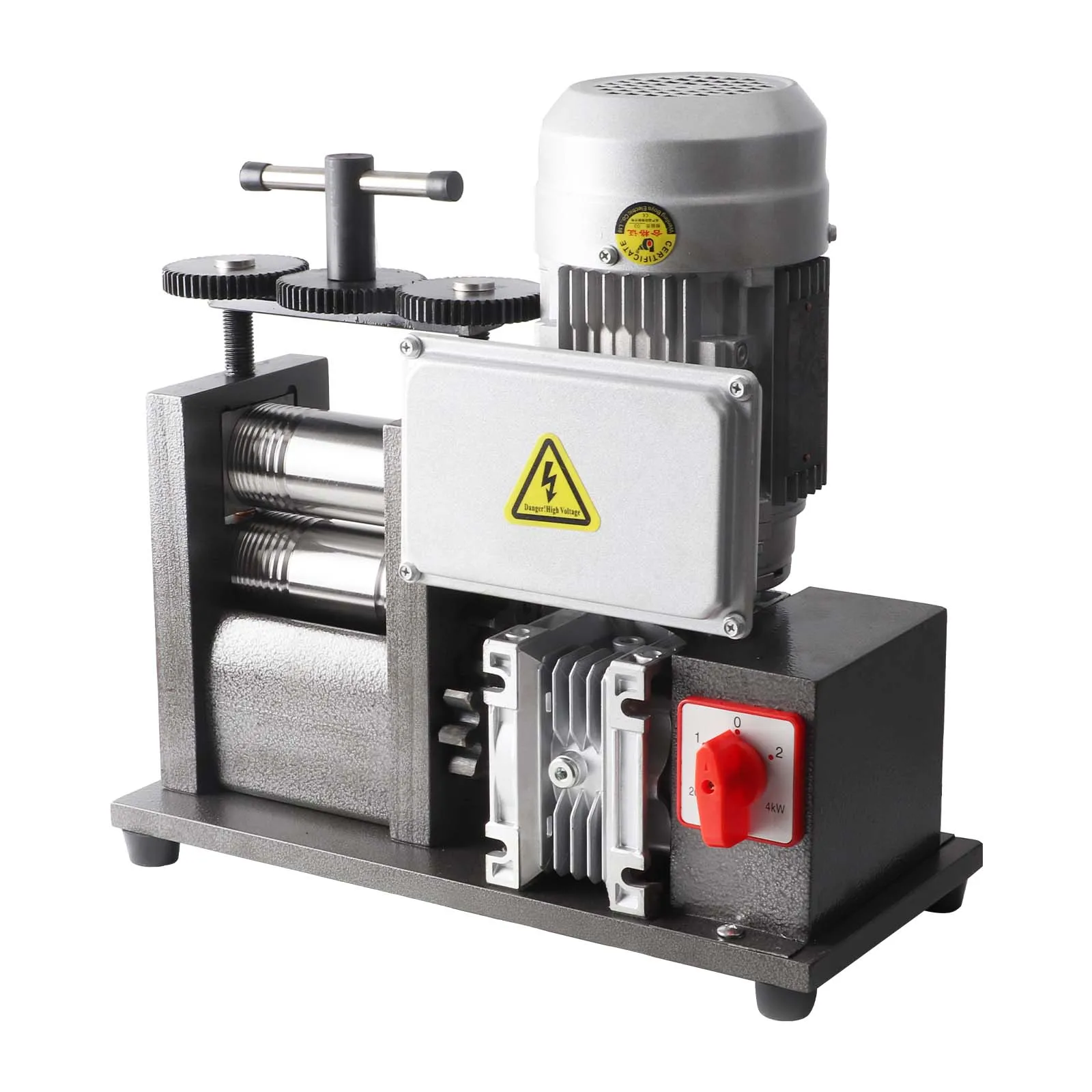 

Electric Sheet Rolling Mill Jewelry Manufacturing Equipment Rolling Mill Machine with Wire Collector Small Wire Mill