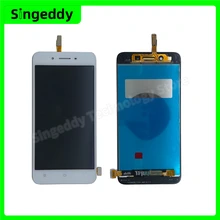 For OPPO A32 A53 A53S A33 C17 Realme7i OLED LCD Touch Screen Display Digitizer Assembly Compelte Replacement With Frame 6.5 Inch