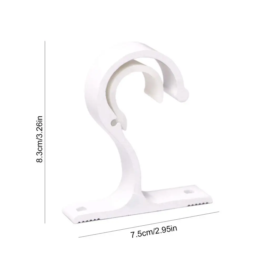 

Кронштейны для карнизов Стержень для драпировок Прочный настенный одинарный кронштейн Утолщенные кронштейны для карнизов Декоративные крючки Держатели стержней