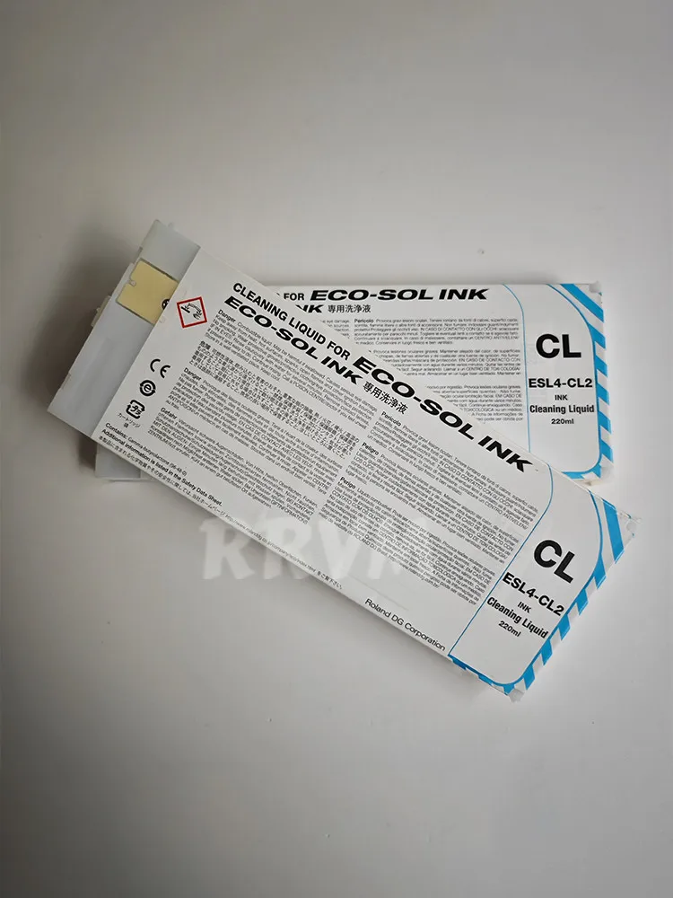 2 шт. новая оригинальная жидкость для чистки фотографических чернил Roland ESL4-CL2 Ink 220