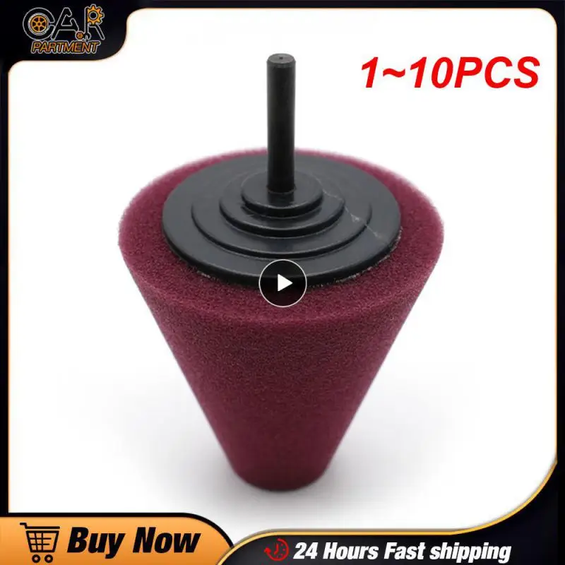 

1-10 шт., губка для полировки автомобильных колес, используемая для электродрели, 3 дюйма/4 дюйма