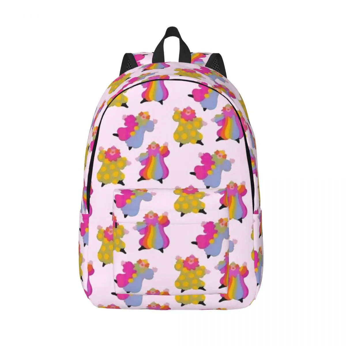 

Clowns Woman Small Backpacks Boys Girls Bookbag Waterproof Shoulder Bag Portability Travel Rucksack Children School Bags