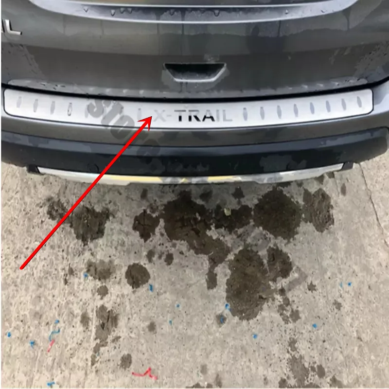 

Car Styling Stainless Steel Rear Bumper Protector Sill Trunk Tread Plate Trim Stickers for 2014~2020 Nissan X Trail X-Trail T32