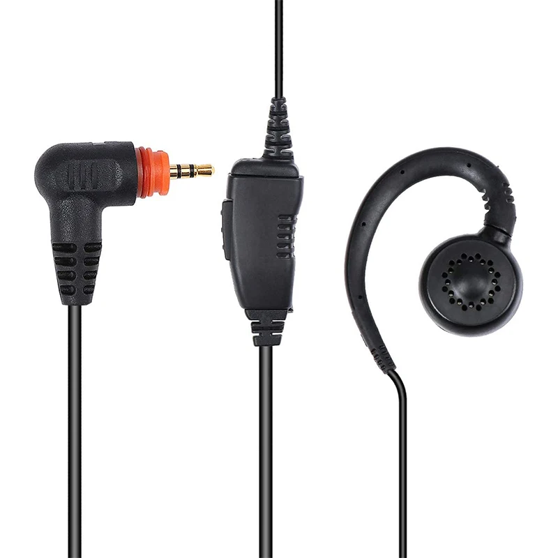 Walkie Talkie Earpiece,1 Pin G Shape Earphone Headset with Mic for 2 Way Radio Motorola SL300 SL7550 7580 7590 SL4000 SL1K SL1M