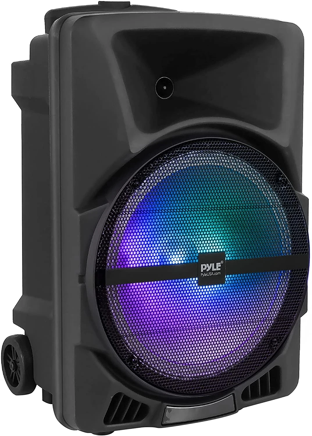 

2023 New Pyle Wireless Portable PA Speaker System - 800W Powered Bluetooth Indoor & Outdoor Stereo Loudspeaker with Metal
