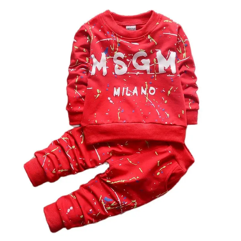 

Toddler Baby Boys Clothes T Shirt+Pants Kids Sportswear Clothes Children clothing autumn kids designer clothes sets