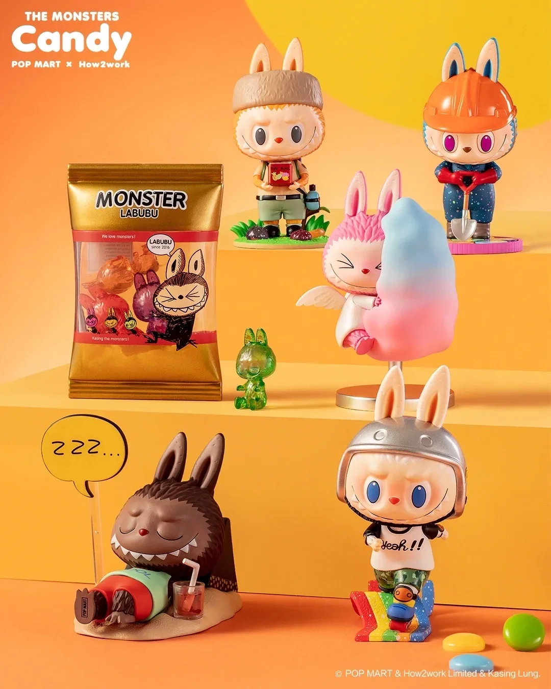 

POP MART The Monsters Candy Series Mystery Box Action Figurine Labubu Blind Box Toys Ornaments Home Decor Cute Birthday Gift PO