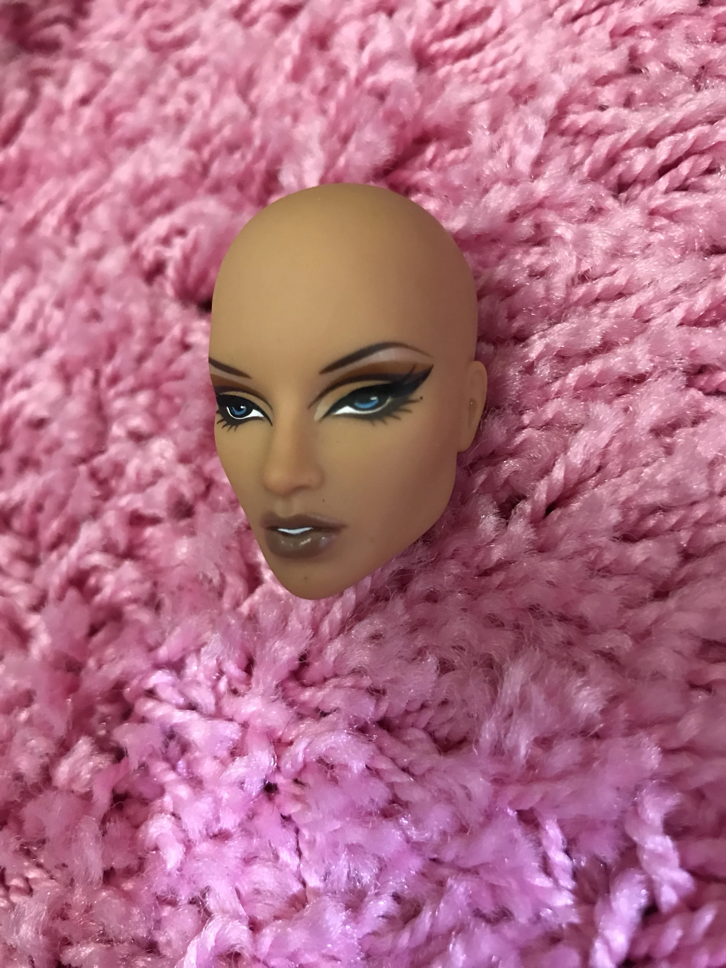 

30cm Original FR head IT doll heads Fashion license head quality doll heads girls Dressing DIY toy parts