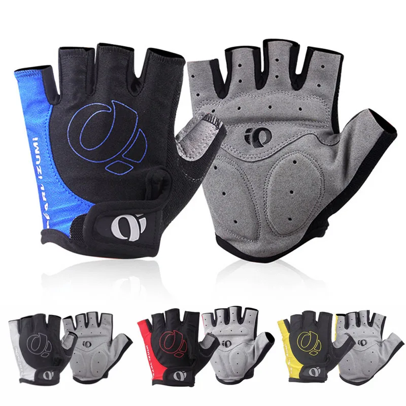 

1 Pair Half Finger Cycling Bike Gloves Road Mountain Sport Gloves Men Women Bicycle Gym Fitness Gloves MTB Bike Gloves