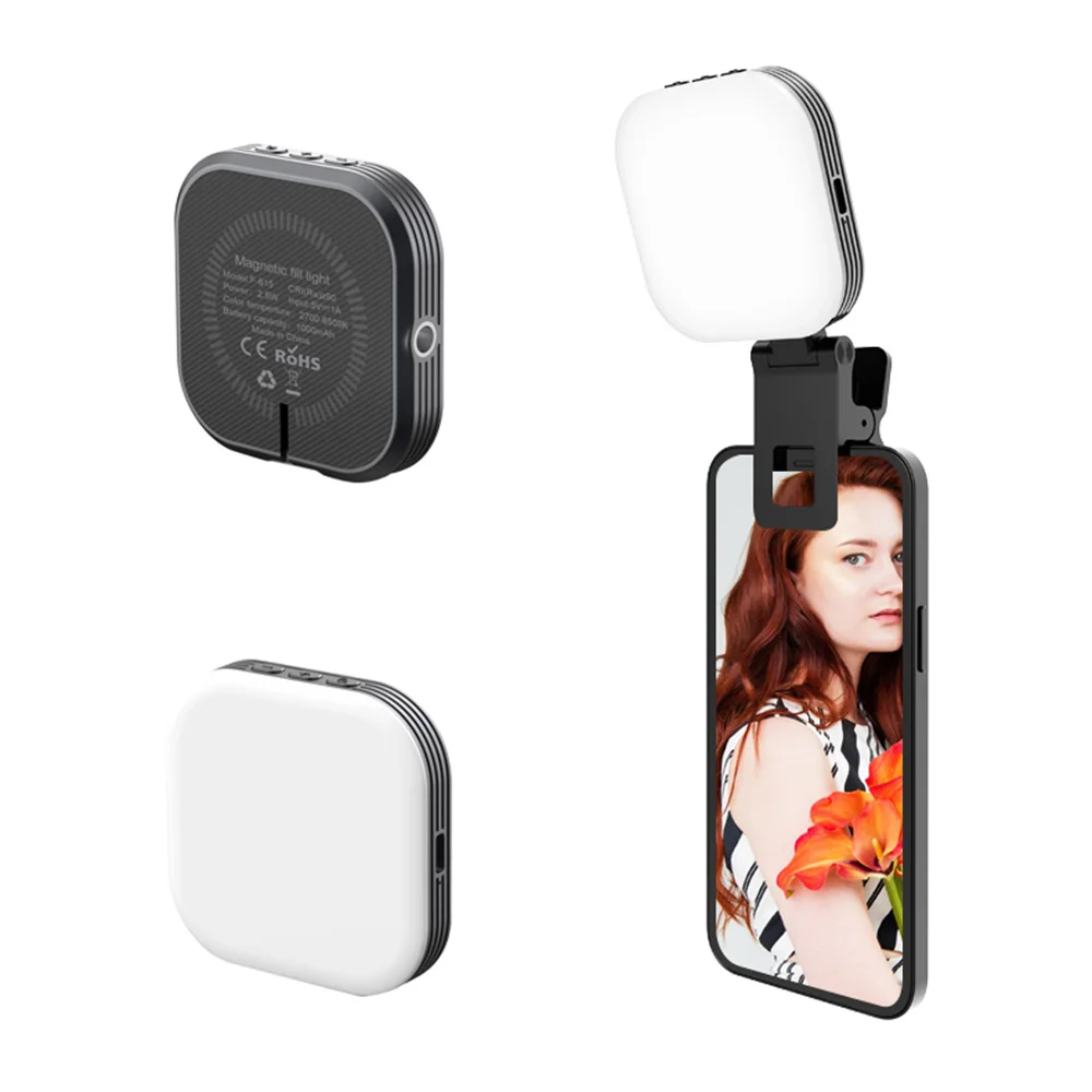 

for MagSafe Magnetic Selfie Light Mini Pocket Light for Mag-Safe for iPhone 15 14 13 12 Series Fill Light Lamp for Makeup Vlog