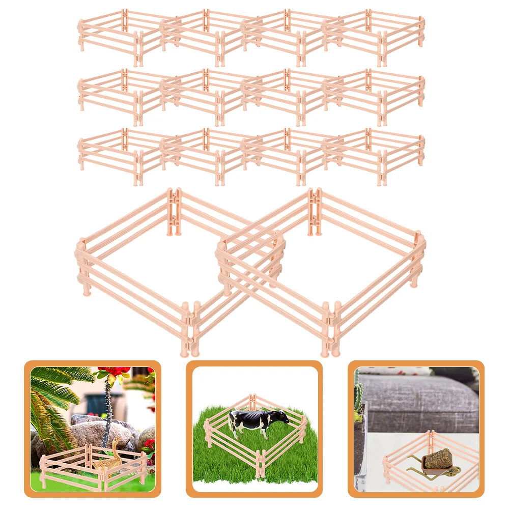 

Fence Farm Fencing Garden Toys Toy Corral Animals Accessories Border Edgingtiny Microlandscape Playset Barn Play Panels Mini