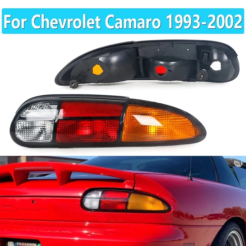 Car Tail Lights Assembly For Chevrolet Camaro 1993-2002 Rear Turn Signal Lighting Driving Reverse Brake Lamp