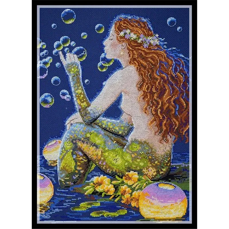 

645Home Fun Cross Stitch Kit Package Greeting Needlework Counted Kits New Style Joy Sunday Kits Embroidery