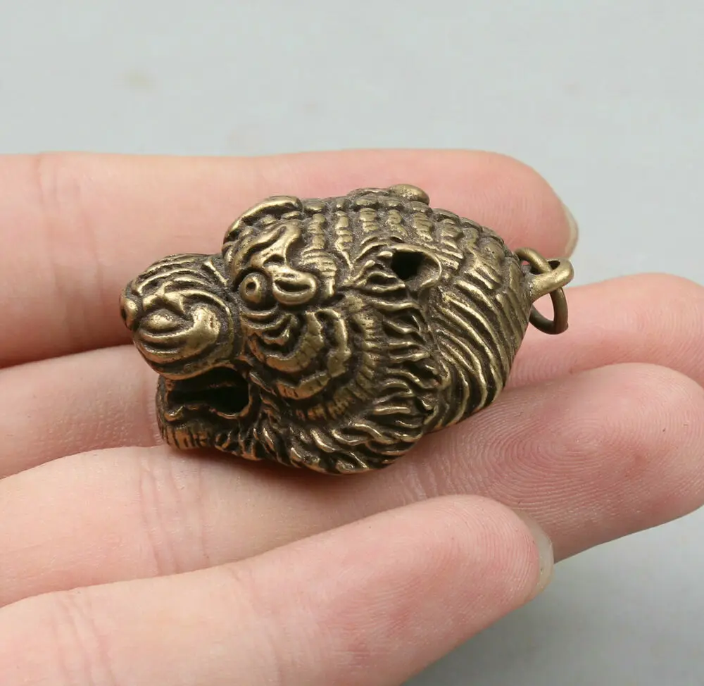 Коллекционные китайские бронзовые животные 37 мм/24 г 12 знаков зодиака голова