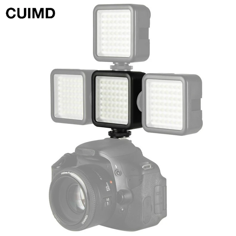 

Photo Flash W49 Mini Pro Led-49 Video Light 49 Led Flash Light For Dslr Camera Camcorder Dvr Dv Camera Light Black for gopro