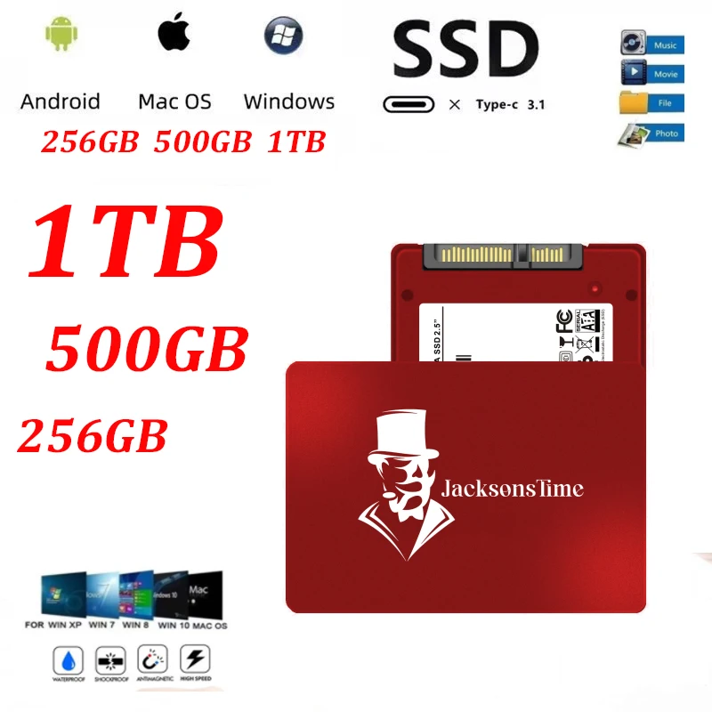 

Горячая Распродажа SSD 256 ГБ 500 ГБ SSD ТБ SSD HDD SATA Внутренний твердотельный накопитель, жесткий диск для ноутбука и настольного компьютера