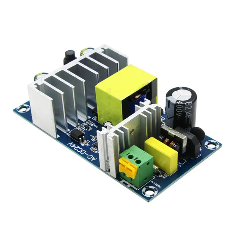 Фото AC 110V 220V to DC 24V 6A AC-DC Импульсный источник питания Модуль понижающего преобразователя 100W XK-2412-24 Источник питания постоянного тока №5