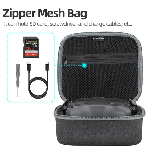 Для DJI NEO водонепроницаемый чехол для очков N3 сумка для хранения автономная защита уличный чехол аксессуары для чемодана противоударная ручка