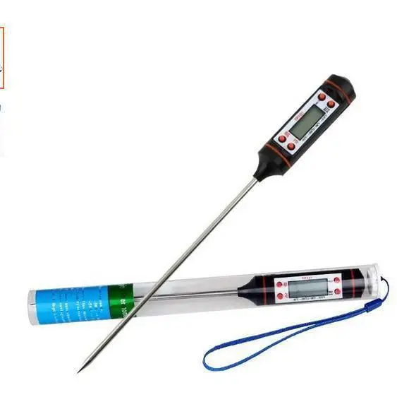

100Pcs Kitchen Cooking Food Meat Instant Read Thermometer Probe Digital BBQ Smoker Baking Oil Milk Pen Style Thermometer #fg