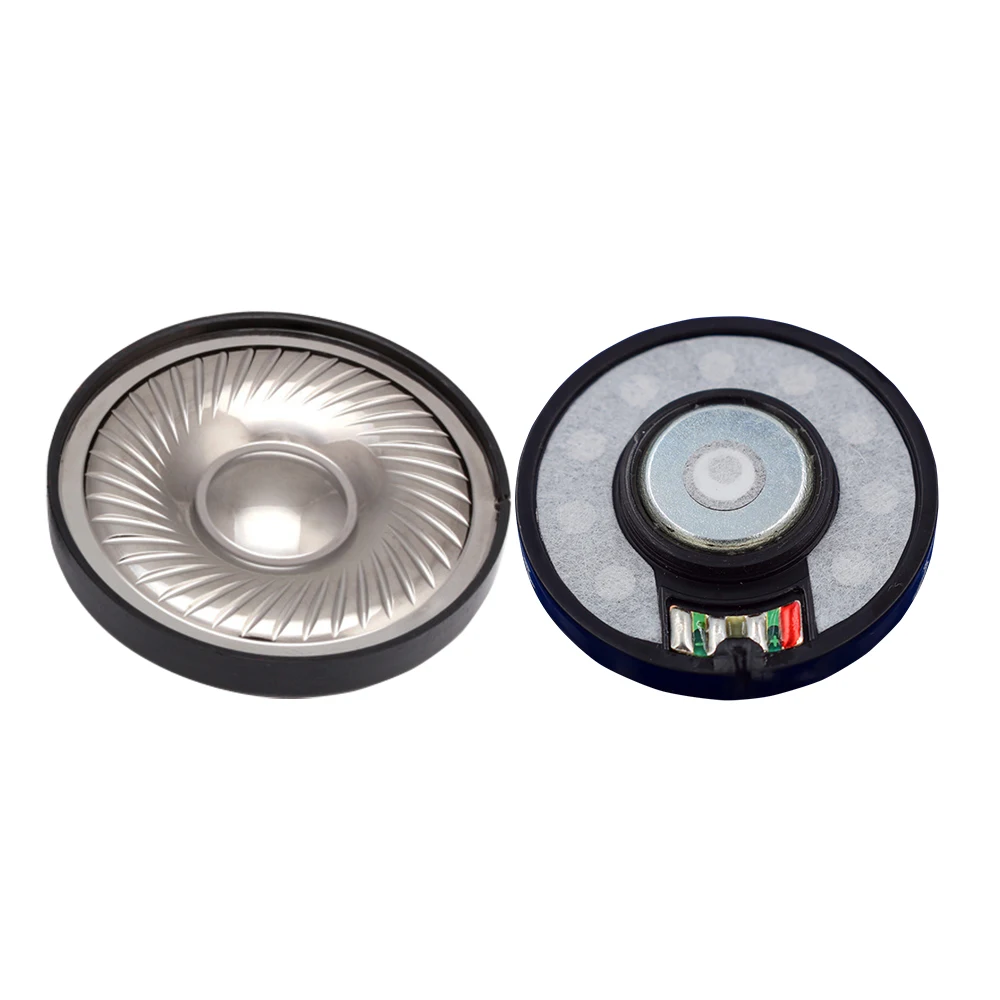 

50mm 32Ohm109DB Titanium Headphone Speaker Unit N48 Magnet HIFI Headset Driver Unit DIY HI-Res Earphone Loudspeaker Replace Part