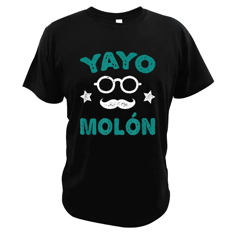 Футболка Yayo Molon с испанским забавным дизайном Мужская футболка 100% хлопок