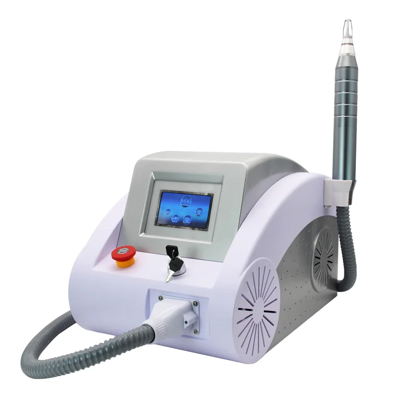 

Picosecond Laser Hair Removal Skin Whitening 1064nm 532nm 1320nm A0506 Q Switch ND Yag Laser Eyebrows Tattoo Removal Machine