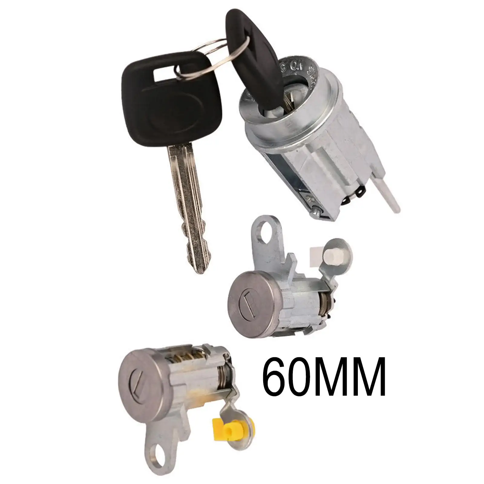 Цилиндр замка зажигания + цилиндры дверного DL108R с 2 ключами 69005-35840 для Toyota tacoma