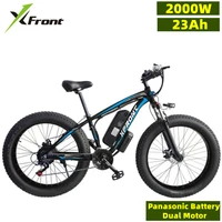 Xfront Electric Bicycle 26 Inch 48V 1000W Drive Motor 4.0 Fat Tire Snow Mountain Bike With 23AH Lithium Battery Ebike