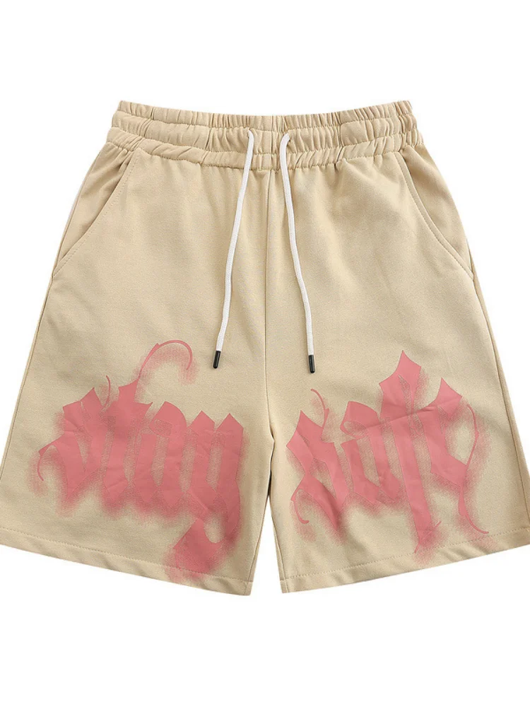 Шорты Унисекс с широкими штанинами универсальные повседневные свободные