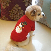 christmas pet clothespure cotton cat and dog sweatersthick and warm in wintersuitable for small and medium pet coat wholesale