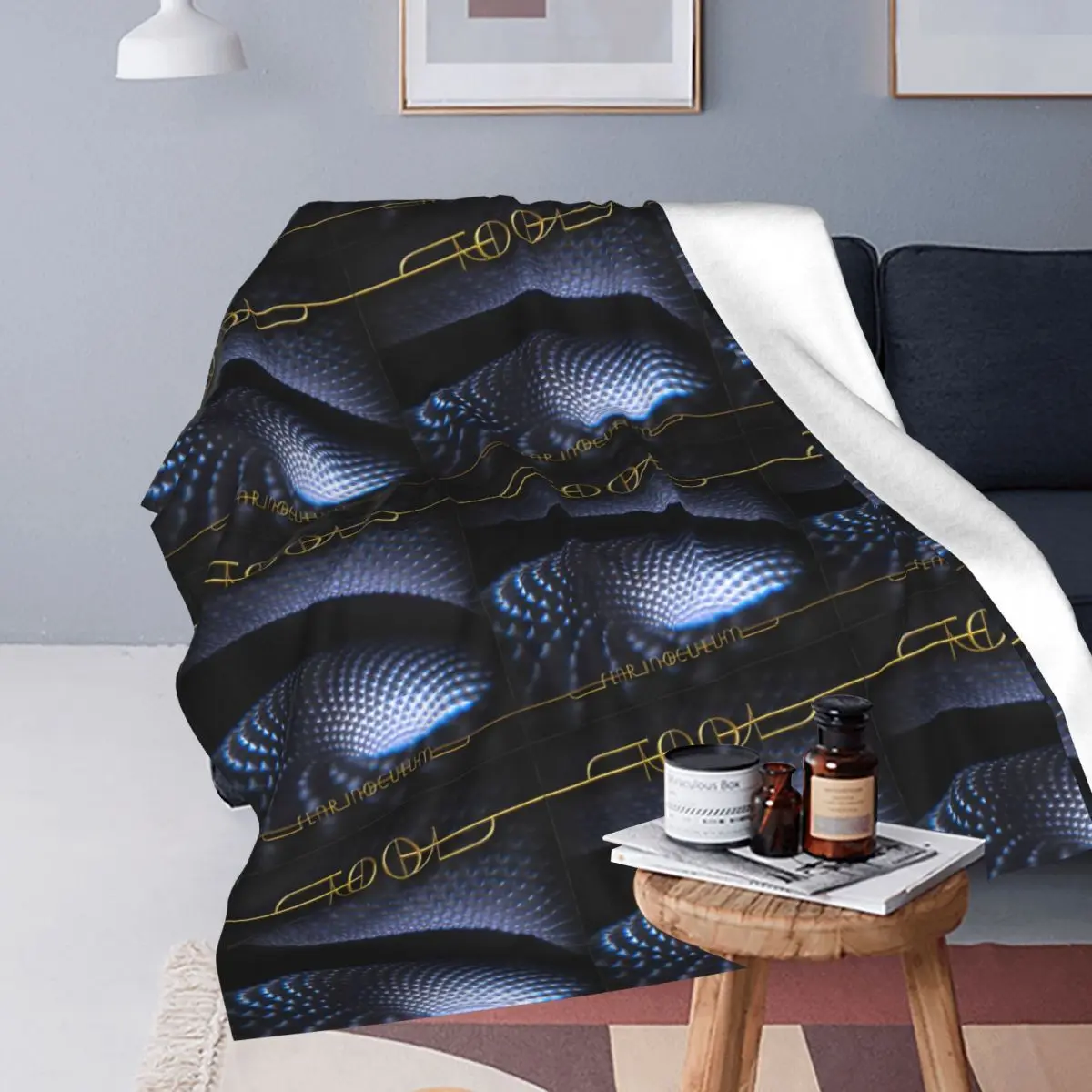 Вязаное одеяло Lateralus Heavy Metal Music Enima флисовое для инструментов супер теплое спальни