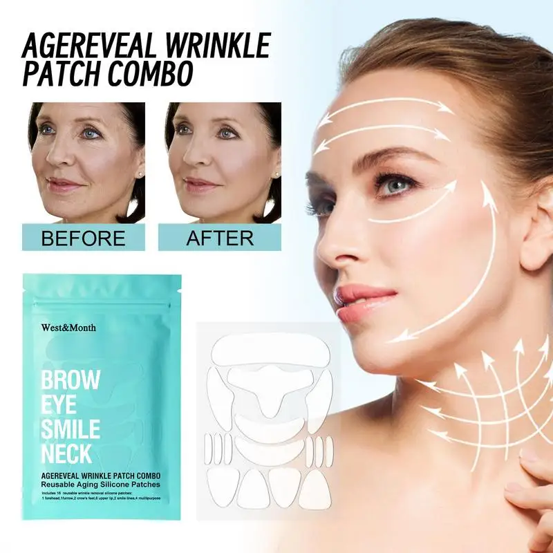 

Forehead Line Patches Pro Firming Moisturizing Face Lift Tape Reusable Anti Aging Prevent Wrinkle Line Mask Facial Skin Care