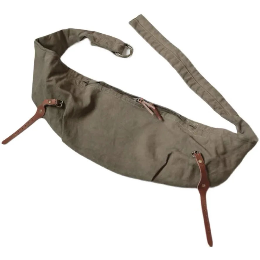 

Винтажная Холщовая Сумка через плечо KAPITAL для мужчин и женщин