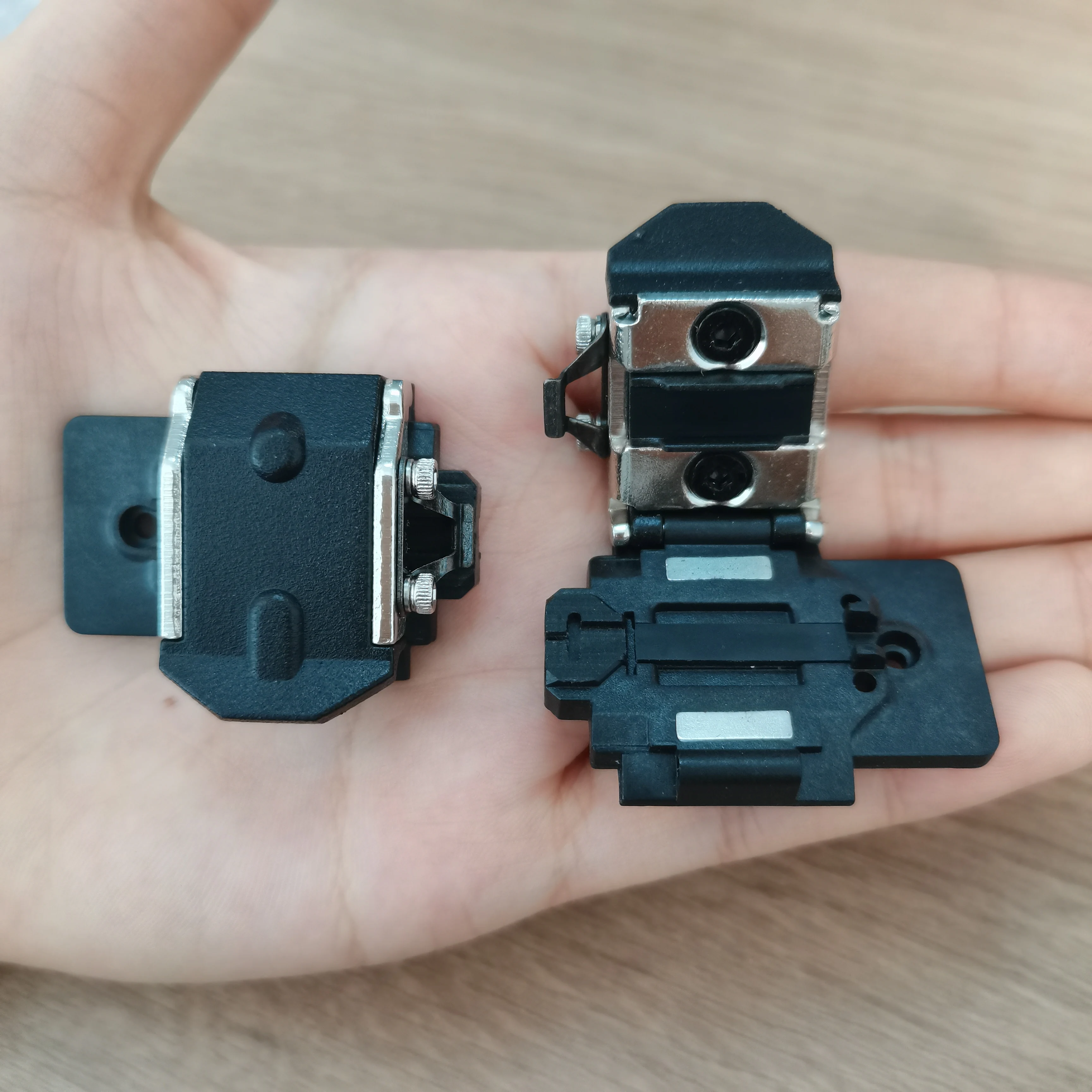 60s three-in-one clamp fusion splicer clamp leather cable clamp multi-function clamp fiber optic platen